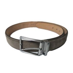 Rolando Bellagio Italian Leather Belt Men's Size 120 Brown Lake Como Italy